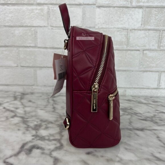 Kate Spade Natalia Burgundy Mini Convertible Leather Backpack main image 9